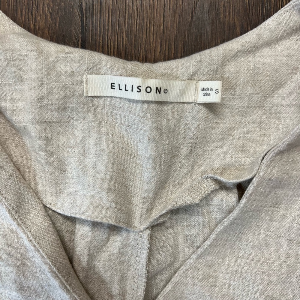 Ellison linen dress‎ SZ SM - Picture 11 of 11